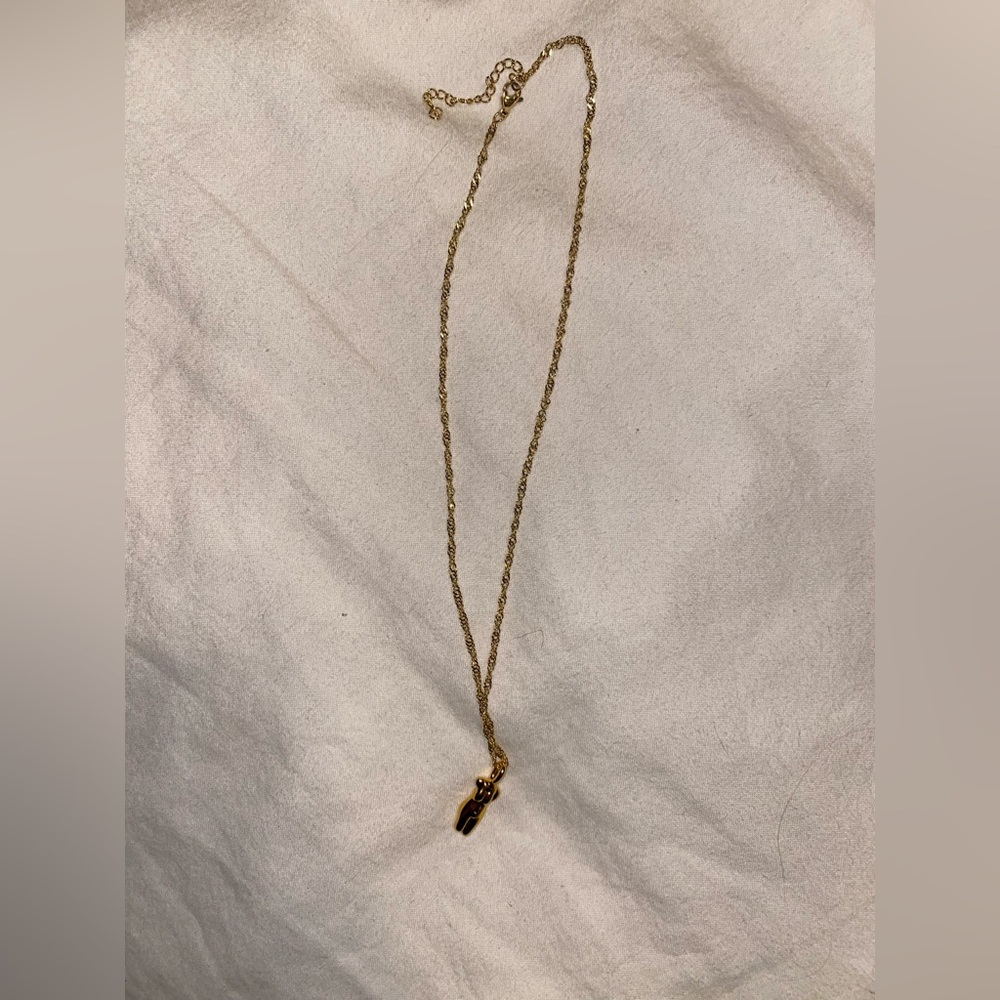 Gold necklace